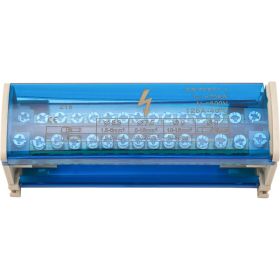 Шина на DIN-рейку в корпусе кросс-модуль REXANT 2x15 11-2302-15 (артикул 22173843) – фото 1