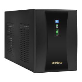Источник бесперебойного питания ExeGate SpecialPro UNB-3000.LED.AVR.2SH.4C13.RJ.USB 3000VA/1800W, 2Sch/4C13,RJ45/11,USB, металлический корпус, Black 292615 (артикул 24608469) – фото 1
