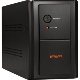 Источник бесперебойного питания ExeGate SpecialPro UNB-1600.LED.AVR.EURO.RJ.USB <1600VA/950W,LED, AVR, 4 евро, RJ45/11, USB, Black> 285507 (артикул 16644416) – фото 1
