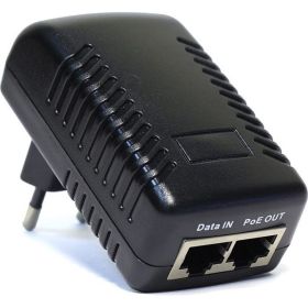 Пассивный PoE-инжектор Amatek AN-PI15PG в виде адаптера в розетку 7000205 (артикул 18239971) – фото 1