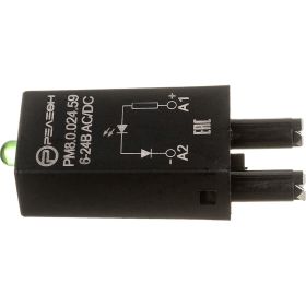 Модуль индикации РЕЛЕОН LED; 6-24ВAC/DC, PM8002459 (артикул 24360351) – фото 1