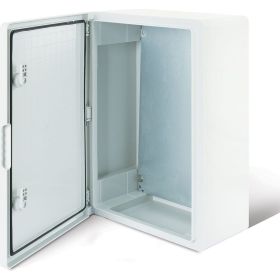 Щит с монтажной панелью REXANT пластиковый ЩМПп 400x300x170 мм ABS УХЛ1 IP65 11-0402 (артикул 23413293) – фото 1
