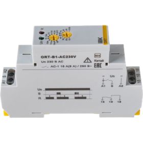 Реле задержки выключения IEK ORT. 1 конт. 230 В AС ORT-B1-AC230V (артикул 16303761) – фото 1