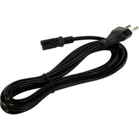 Кабель питания 5bites IEC-320-C7 - CEE 7/16 восьмерка 220V сечение 2x0.50мм2 VDE 3м PC305-30A (артикул 18303781) – фото 1