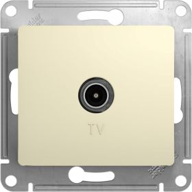 Механизм коннектора TV антенны Schneider Electric Glossa бежевый GSL000293 (артикул 18125335) – фото 1