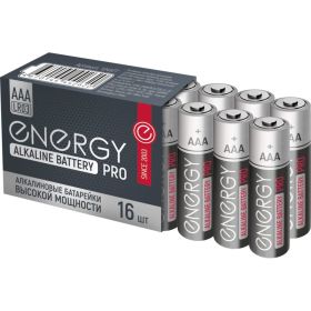 Алкалиновая батарейка ENERGY Pro LR03/16S (ААА) 104977 (артикул 23129535) – фото 1