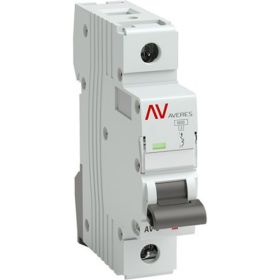 Автоматический выключатель EKF AVERES AV-6, 1P, 20A, B, 6kA, SQ mcb6-1-20B-av (артикул 16040553) – фото 1