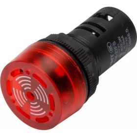 Звуковой сигнализатор CHINT ND16-22FS d22мм красный LED AC 220В (R) 593399 (артикул 22905147) – фото 1