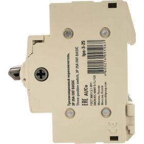 Трехпозиционный переключатель EKF 3P 25А Basic tps-3-25 (артикул 16046602) – фото 1