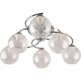 Люстра HIPER 6хE27х60Вт CHROME H012-6 (артикул 18256159) – фото 1