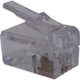 Коннекторы SUPRLAN 4P4C /RJ-11/ /100 pcs/ 10-0229 (артикул 16261867) – фото 1
