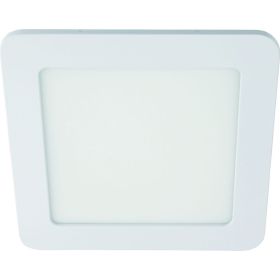 Квадратный встраиваемый даунлайт с драйвером Ecola LED downlight 12W 220V 6500K 170x170x20 DSRD12ELC (артикул 16949347) – фото 1