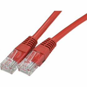 Коммутационный шнур Neomax UTP 1 м, cat.5е - красный, многожильный NM13001-010R (артикул 20228374) – фото 1