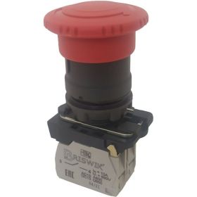 Выключатель Briswik КМЕ 5611м-Ф красный IP65 УХЛ2 10А 1но 1нз aB-PG-5Ai-0221 (артикул 20596432) – фото 1
