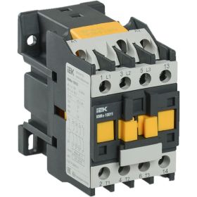 Контактор IEK КМИе-10911 9А, 230В/АС3, 1НЗ KKME11-009-230-01 (артикул 16300084) – фото 1