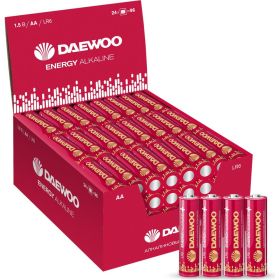 Алкалиновая батарейка Daewoo LR 6 ENERGY Alkaline DB-4 5029811 (артикул 17371530) – фото 1