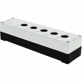 Пластиковый корпус EKF КП105, 5 кнопок, белый cpb-105-w (артикул 15221936) – фото 1