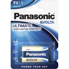 Батарейка Panasonic 6LR61 EVOLTA BL1 УТ-00000275 (артикул 17479914) – фото 1