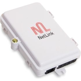 Тупиковый настенный бокс Netlink FTTH-04 внешний УТ000001709 (артикул 22871643) – фото 1