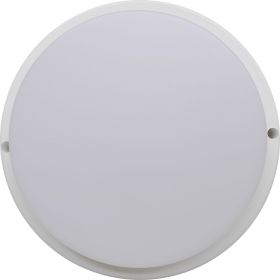 Светильник с датчиком движения Ecola LED ДПП IP65 матовый белый 18W 220V 6500K 175x45 DMRD18ELC (артикул 16949065) – фото 1