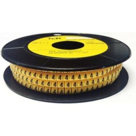 Маркировочное кольцо IEK 2-4мм, A, МК, 500шт/ролл UMK20-A (артикул 15165044) – фото 1