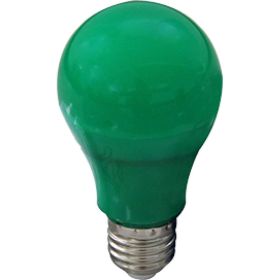 Светодиодная лампа Ecola classic LED color 12,0W A60 220V E27 Green Зеленая 360 композит 110x60 K7CG12ELY (артикул 22442169) – фото 1
