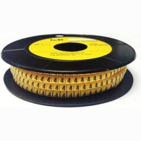 Маркировочное кольцо IEK 1-2.5мм, 1, МК, 1000шт/ролл UMK10-1 (артикул 15165190) – фото 1