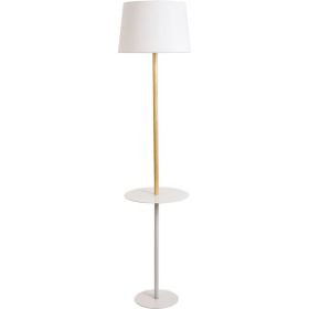 Торшер Arte Lamp CONNOR A2102PN-1WH (артикул 18294529) – фото 1