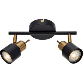 Спот Arte Lamp ALMACH A1906PL-2BK (артикул 18297133) – фото 1