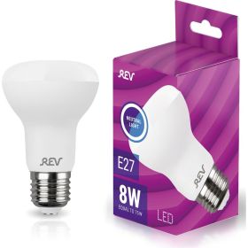 Светодиодная лампа LED R63 E27 8Вт 4000K REV 32337 2 (артикул 15533960) – фото 1