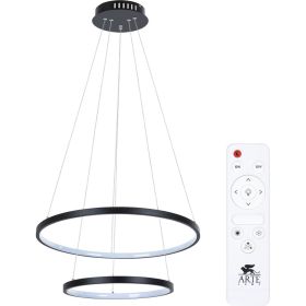 Подвесной светильник ARTE LAMP A2197SP-2BK (артикул 24695223) – фото 1