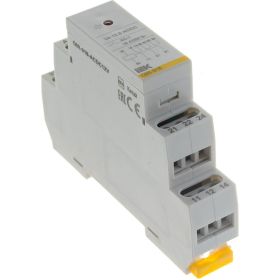 Промежуточное реле IEK OIR 3 контакта, 16А, 12В, AC/DC OIR-316-ACDC12V (артикул 16302202) – фото 1