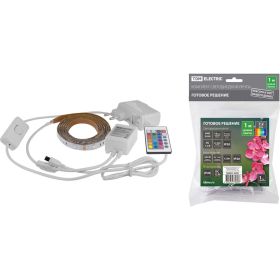 Комплект светодиодной ленты TDM SMD5050-30 LED/м-12 В-7,2 Вт/м 1 м 12 Вт, IR-контроллер SQ0331-0228 (артикул 18151009) – фото 1