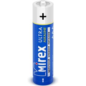 Батарея Mirex, щелочная LR03 / AAA 1,5V 2 шт ecopack 23702-LR03-E2 (артикул 17275764) – фото 1