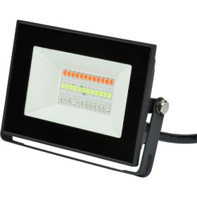 Светодиодный прожектор Uniel ULF-F60-20W/RGB IP65 200-240В BLACK UL-00007144 (артикул 16297129) – фото 1