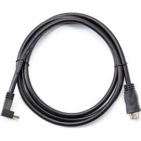 Кабель VCOM HDMI=HDMI-угловой коннектор 90 градусов, 1.8м, 2.0V CG523-1.8M (артикул 16199583) – фото 1