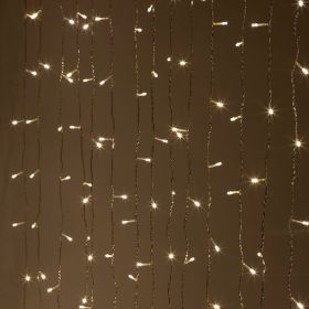 Светодиодная новогодняя гирлянда ЭРА теплый белый, 400 LED, IP20 ЕNIG-400W Б0051873 (артикул 19483578) – фото 1