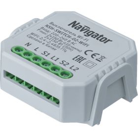 Переключатель Navigator 82 633 NSH-SWITCH-02-WiFi 82633 (артикул 18109219) – фото 1
