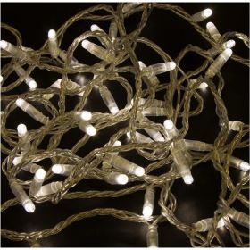 Светодиодная гирлянда NEON-NIGHT Нить 10м 100 LED, тёплый-белый, без комплекта подключения 305-156 (артикул 15988384) – фото 1