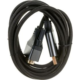Кабель DisplayPort->DVI Cablexpert 4K 1.8м 20M/25M нейлоновая оплетка металлические разъемы пакет CC-DPM-DVIM-4K-6 (артикул 19968292) – фото 1