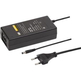 Драйвер IEK LED ИПСН, 60Вт, 12В, сетевая вилка-блок-JacK, 5.5мм, IP20 LSP2-060-12-20-11 (артикул 16302242) – фото 1