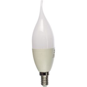 Светодиодная лампа ЭРА LED BXS-9W-827-E14, свеча на ветру, теплый Б0027973 (артикул 15882165) – фото 1