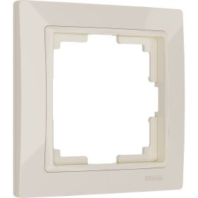 Рамка WERKEL W0012003 на 1 пост Snabb basic слоновая кость a051297 (артикул 22952343) – фото 1