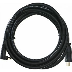 Кабель VCOM HDMI=HDMI-угловой коннектор 90 градусов 3м, 2.0V CG523-3M (артикул 16170890) – фото 1