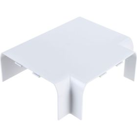 T-образный угол EKF C-Line 105х50, 2 штуки, белый tchw-105-50x2 (артикул 16501860) – фото 1