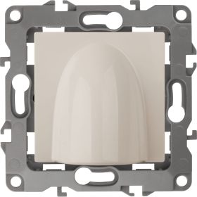 Вывод кабеля ЭРА Elegance 14600302 слоновая кость Б0051066 (артикул 16925083) – фото 1