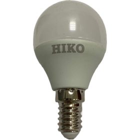 Светодиодная лампа HIKO G45, 5W, 3000K, E14, шарик 600110756 (артикул 21658060) – фото 1