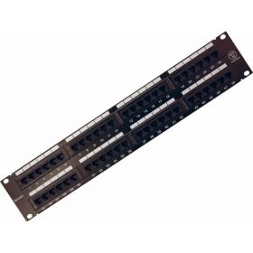Патч-Панель 48 гнезд RJ-45 CAT5e 19" REXANT 04-0022 (артикул 15640323) – фото 1