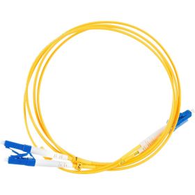 Оптический патч-корд TopLAN дуплексный, LC/UPC-LC/UPC, SM, 1.5 м DPC-TOP-652-LC/U-LC/U-1.5 (артикул 16428825) – фото 1