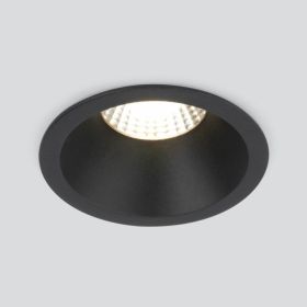 Встраиваемый светильник Elektrostandard - 15266 LED 7W 4200K черный a055719 (артикул 20473408) – фото 1